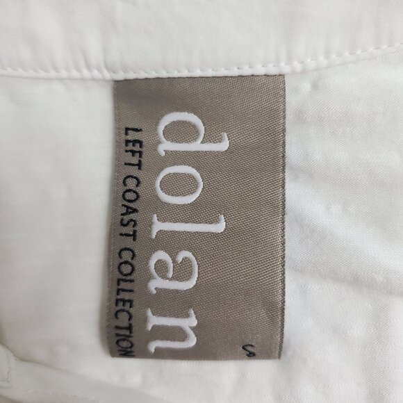 Anthropologie Dolan Top Small White Casual Popover Coastal Capsule Wardrobe - Picture 10 of 11